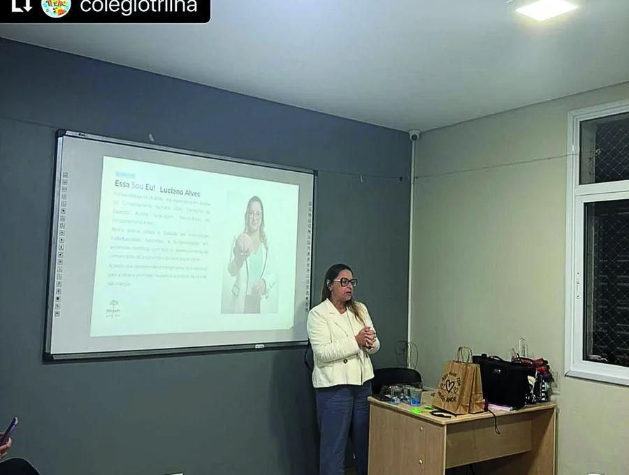 Palestra da Therapy Life em escola parceira