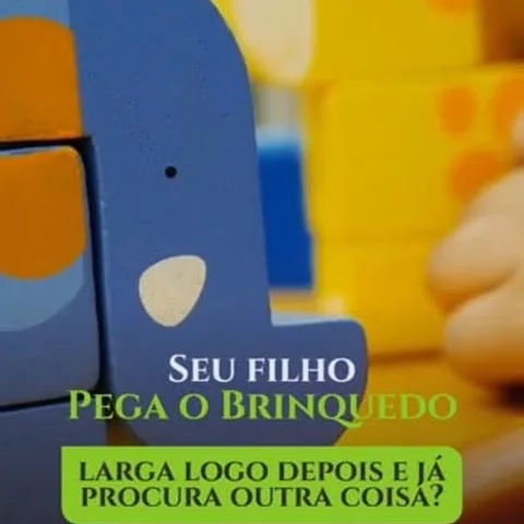 Reel da Therapy Life: seu filho pega o brinquedo e larga logo depois?